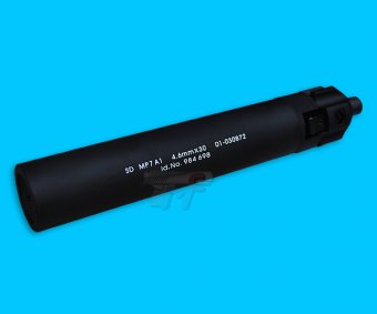Angry Gun QD Range Up System Silencer with Inner Barrel for KSC MP7 GBB