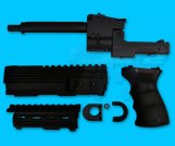G&P AK47 Tactical Front Set with Grip (Black)