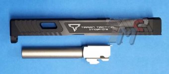Detonator TTI Glock 17 RMR Model Aluminum Slide Set for Marui Glock 18C