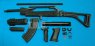 G&P AK Tactical Conversion Kit(Folding Stock)(NVG Version)(Black)