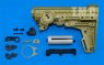 G&P MG 9P Stock For Marui M4 Series(Sand)
