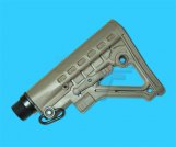 Nylon 6 Position Stock with Recoil Spring & Buffer(Sand)