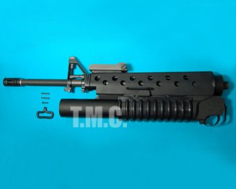 G&P M16A2 with M203 Front Set for Marui M4 / M16 Series(Long)