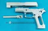 Creation Metal Slide and Frame Set for Marui P226 Rail(Silver)