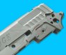 Creation Aluminum Slide & Frame Set for Marui Hi-Capa 5.1(STI-Edge,Silver)