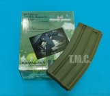 King Arms M16 120rds magazines Box Set(5pcs)(OD)