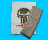Andax Works L5 Translucent Magazine Set for System M4 / M16 PTW Series(Tan)
