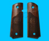Altamont Sutippur Full with Colt Marking Wood Grip for M1911 Series(Brown)