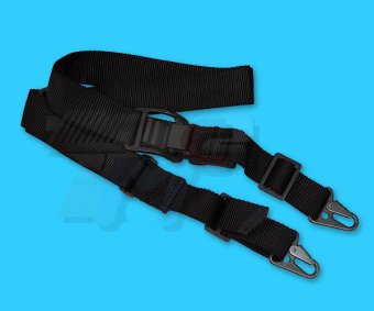 Guarder 1 1/2" Tactical 3-Point Sling(Black)