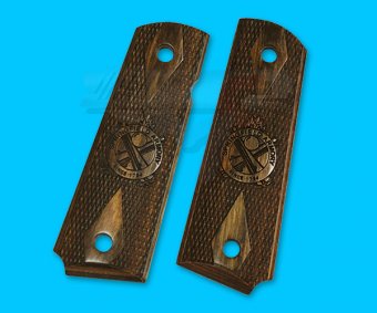 Altamont Springfield Wood Grip for M1911 Series(Brown)