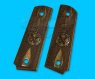 Altamont Springfield Wood Grip for M1911 Series(Brown)