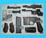 Marushin Mauser M712 Gas Blow Back Pistol Kit(Long)(H.W.)