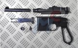 Creation Aluminum Set for Marushin Mauser M712 8mm Maxi8 Gas Blowback(Black)