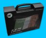 WE New M9A1 Gas Blow Back with LED Gun Case(Silver)