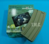 King Arms M16 120rds Magazines Box Set (5pcs)(DE)