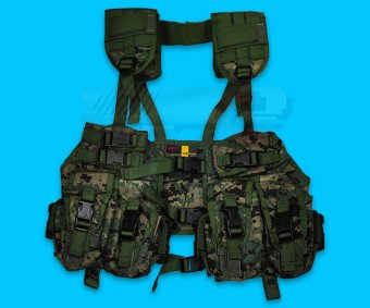 SWAT Tactical Vest(Digital Woodland)