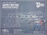 Show Guns MG100 Machine Gun Kit for AAP-01