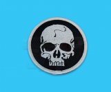 DD Skull Club Military Velcro Patch(Black)