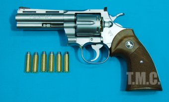 Kokusai Colt Python .357 Magnum 4inch Revolver(Silver)