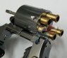 Marushin Mateba 6mm X-Cartridge Gas Revolver 5inch (Wood Grip) (Silver)