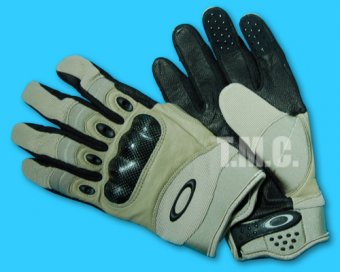 OAKLEY Factory Pilot Glove with Leather Palm(M,Sand)