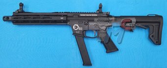 King Arms TWS 9mm Carbine Gas Blow Back (Black) (2 Magazine) Pre-Order