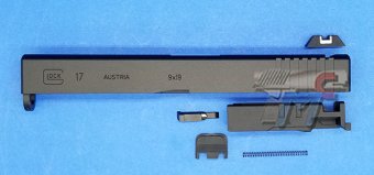 Guarder 7075 Aluminum CNC Slide for Marui Glock 17 (Black / 2016 New Ver.)