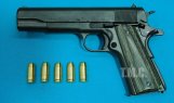 Marushin Colt Government M1911A1 With Silver Maicarta Grip Model Gun(Heavy Weight)