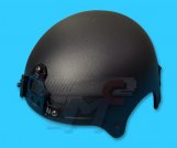 Mil-Force IBH Helmet with NVG Mount(Black)