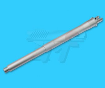G&P 12inch Aluminum Outer Barrel for M4 AEG(Silver)
