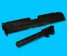 DETONATOR Aluminum Slide Set for KSC HK45(System 7)(Black)