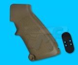 G&P Storm Grip with Metal Grip Cover for Systema M4(Sand)