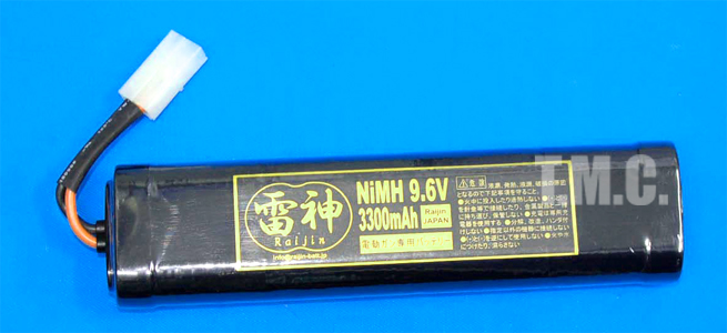 Raijin 9.6v 3300mAh Battery - Click Image to Close